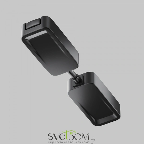 Коннектор питания прямой Radity встраиваемый черный TRA084C-B-12