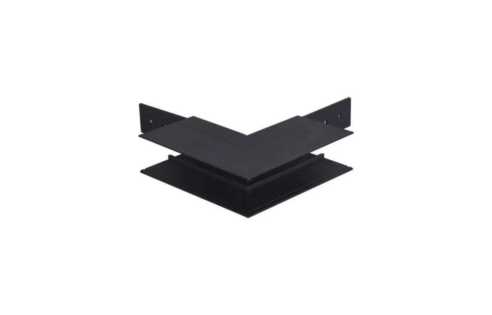 Внешний соединитель угловой для накладного магнитного шинопровода Crystal Lux CLT 0.213 03 BL