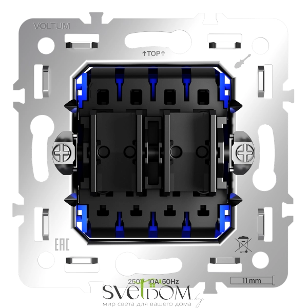 Выключатели и переключатели Voltum S70 VLS0205M Voltum VLS0205M