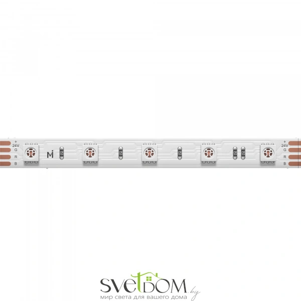 Светодиодная лента Ultra 24В 5050 14,4Вт/м RGB 5м IP 20 201139