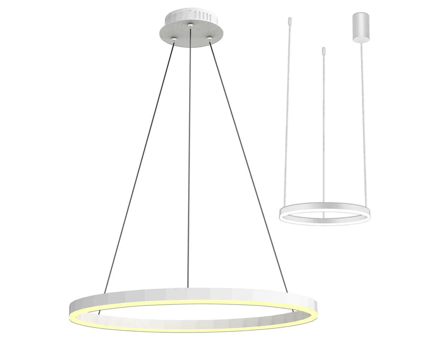 Kink Light 08212,01A(4000K) Подвес Тор белый d40