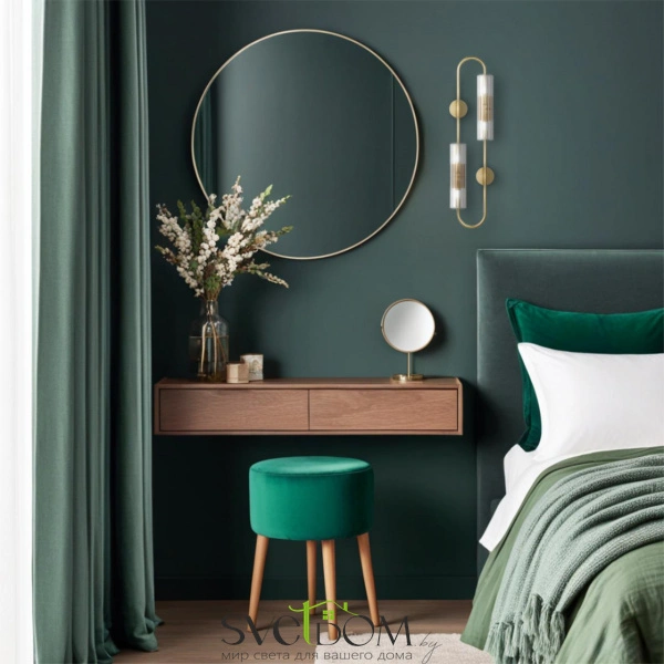 6560/4W SUSPENTIONI LN26 282  золотой/прозрачный, металл/стекло Бра G9 4*20W 220V TORONTO