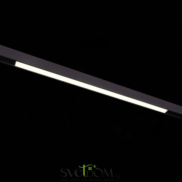 ST360.436.20 Магнитный трековый светильник Черный LED 1*20W 3000K 1 300Lm Ra>90 120 IP20 L606xW22xH4 SKYLINE 48