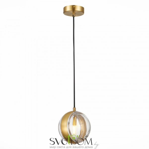 SL1156.303.01 Подвес ST-Luce Латунь/Прозрачный G9 1*5W BALA
