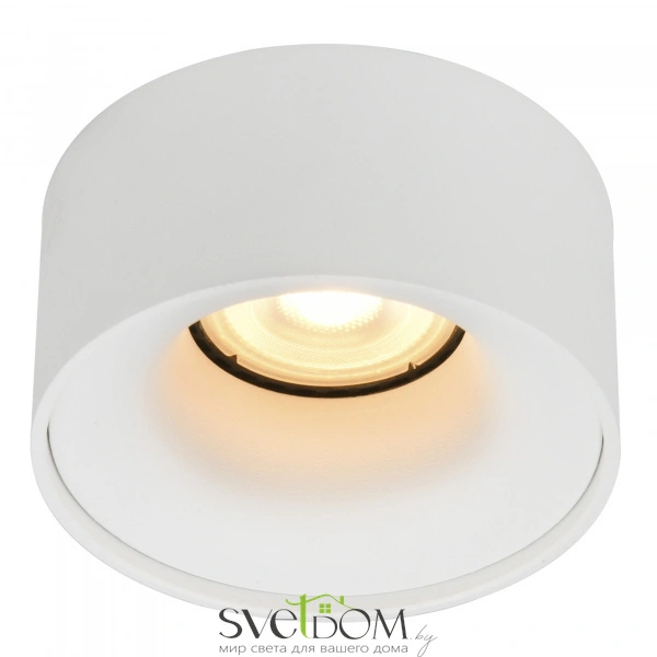 ST260.508.01 Св-к встр. Белый GU10 1*50W IP20 D85xH104 220V Без ламп Встраиваемые светильники