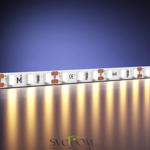 Светодиодная лента Ultra 12В 2835 9,6Вт/м 2700К 5м IP 20 201105