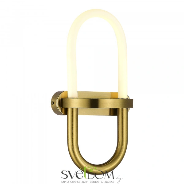 SL1579.301.01 Светильник настенный ST-Luce Золотистый/Белый LED 1*10W 3000K MOFISTO