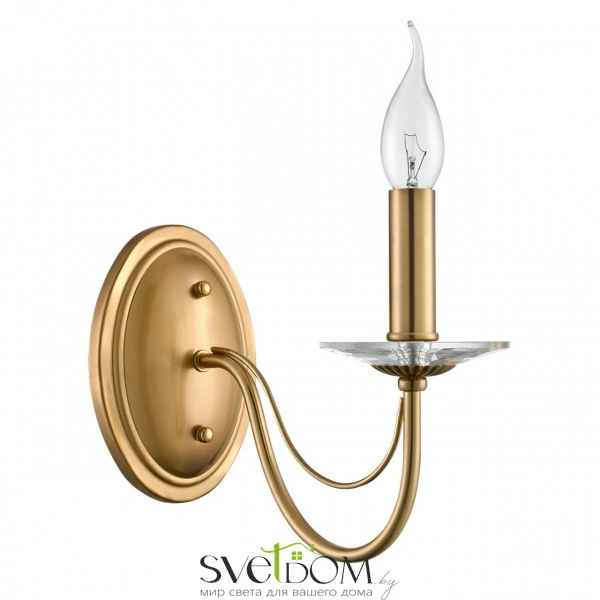 8033/1W CLASSI LN26 080 металл/стекло, медь/прозрачный Бра E14 1*40W 220V INCANTO