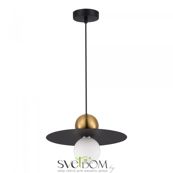 SLE1257-433-01 Светильник подвесной Черный/Черный, Бронзовый G9 1*5W 4000K RIZZ