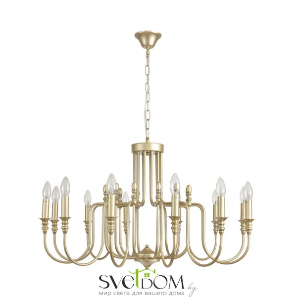 8318/12 CLASSI LN26 076 шампань/металл Люстра E14 12*40W 220V SUANA