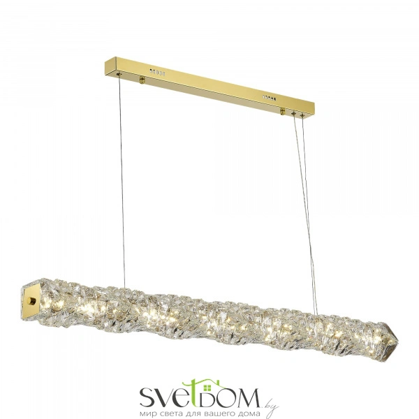 SL6010.203.30 Светильник подвесной ST-Luce Золотистый/Прозрачный LED 1*30W ESPIRA