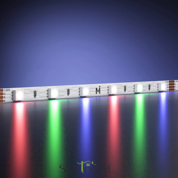 Светодиодная лента Ultra 24В 3838 6Вт/м RGB 5м IP 20 201129
