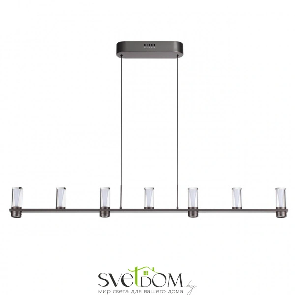 7143/45L HIGHTECH ODL26 513 светильник черный gun powder/акрилл/металл IP20 LED 40W 2470Лм 3000K 180° 220V DEFANCE