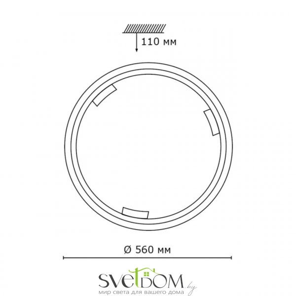 Настенно-потолочные светильники  360 от Магазина Svetdom.by
