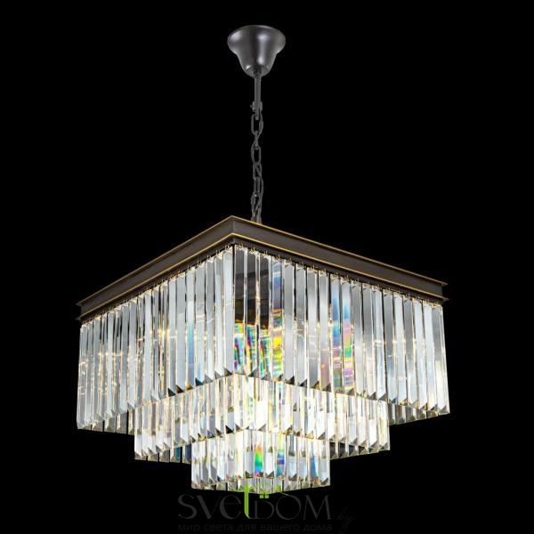 Citilux Мартин CL332231 Люстра хрустальная подвесная Прозрачная