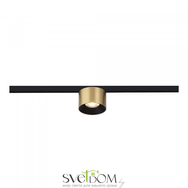 ST669.336.05 Магнитный трековый светильник Латунь LED 1*5W 3000K 350Lm Ra>90 36° IP20 D60xH38 24V SUPER5