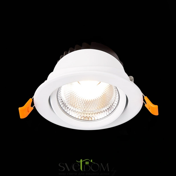 ST211.538.10.36 Св-к встр. Белый LED 1*10W 3000K 750Lm Ra80 36° IP20 D109xH65 220-240V Встраиваемые светильники