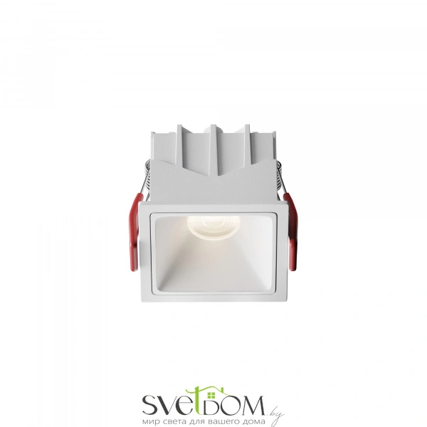 Встраиваемый светильник Technical DL043-01-10W4K-SQ-W-1