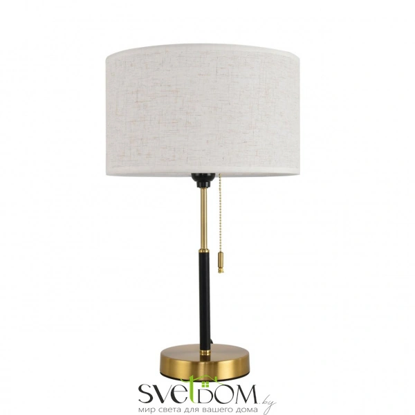 8358/1T CLASSI LN26 521 медь/черный/белый, металл/текстиль Настольная лампа E27 60W 220V IRISA