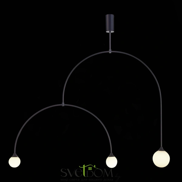 SL1187.403.03 Светильник подвесной ST-Luce Черный/Белый G9 3*5W 4000K VIVE