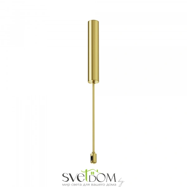 Основание потолочное Long 385мм для блока питания с вводом питания Flarity латунь TRA159C-BB1-BS