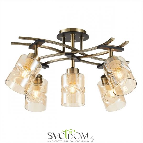 Citilux Мерида CL142154 Люстра с поворотными плафонами Бронза