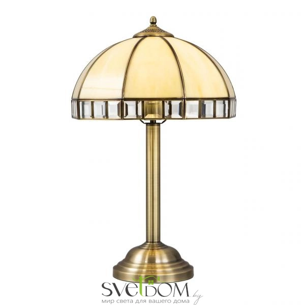 Citilux Шербург-1 CL440811 Настольная лампа витражная Бронза