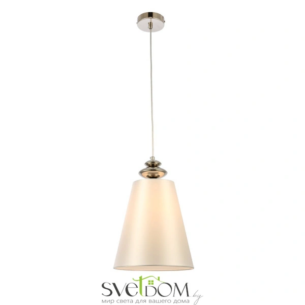 SL1137.103.01 Подвес Никель/Белый E27 1*40W RIONFO