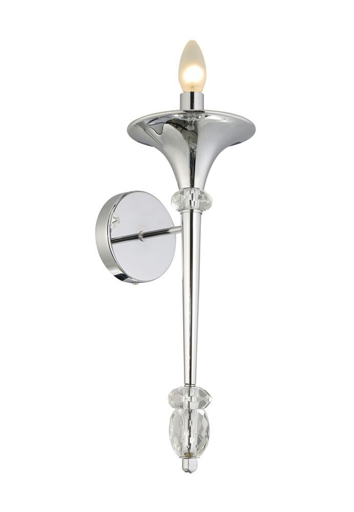 Бра Crystal Lux MIRACLE AP1 CHROME Crystal Lux