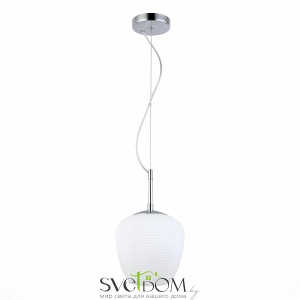 SL1168.103.01 Подвес ST-Luce Хром/Белый E27 1*40W CESARE
