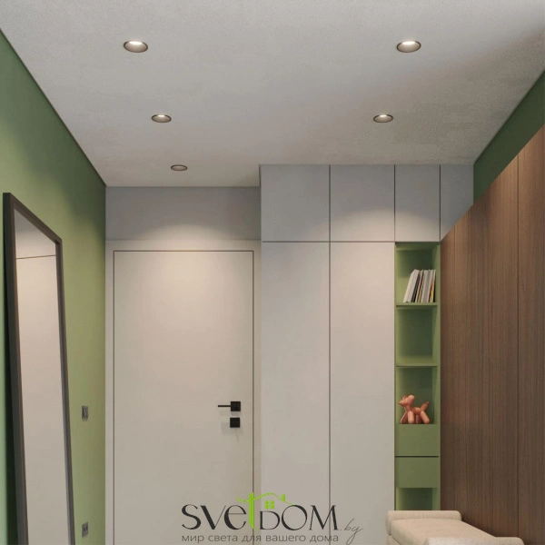 359860 WIR NT25 508 черный Светильник встраиваемый с переключателем цв. температуры и угла рассеивания IP44 LED 18W 220-240V 2700К\3200К\4000К SOLIS