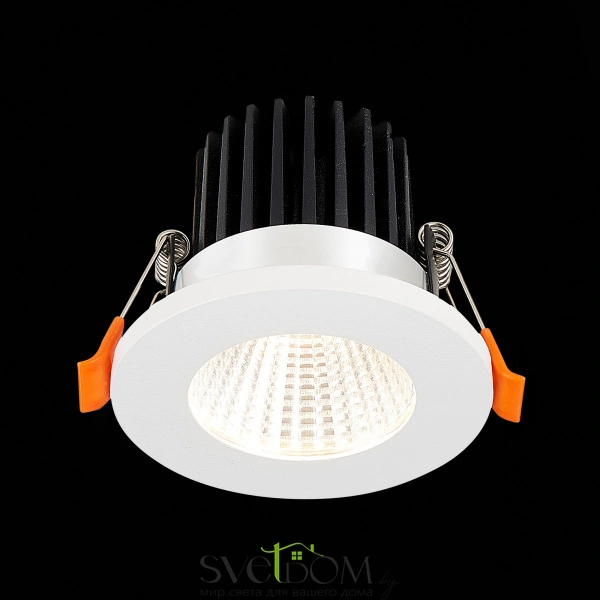 ST704.548.10 Св-к встр. Белый LED 1*10W 4000K 900Lm Ra>90 38° IP20 D80xH60 170-240V Встраиваемые светильники