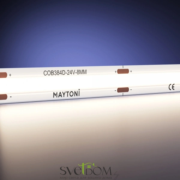 Светодиодная лента Ultra 24В COB 12Вт/м 4000К 5м IP 20 201076