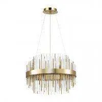 4639/8 HALL ODL20 557 золотой/металл/стекло Люстра G9 8*40W 220V IDA