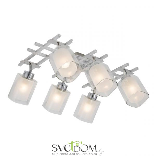 Citilux Риволи CL104160 Люстра с поворотными плафонами Алюминий