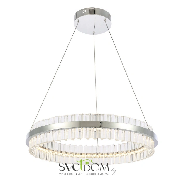 SL383.113.01 Светильник подвесной ST-Luce Хром/Прозрачный LED 1*44W 3000K CHERIO