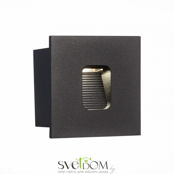 SL9501.441.01 Светильник уличный настенный ST-Luce Черный LED 1*1W 4000K VISANO