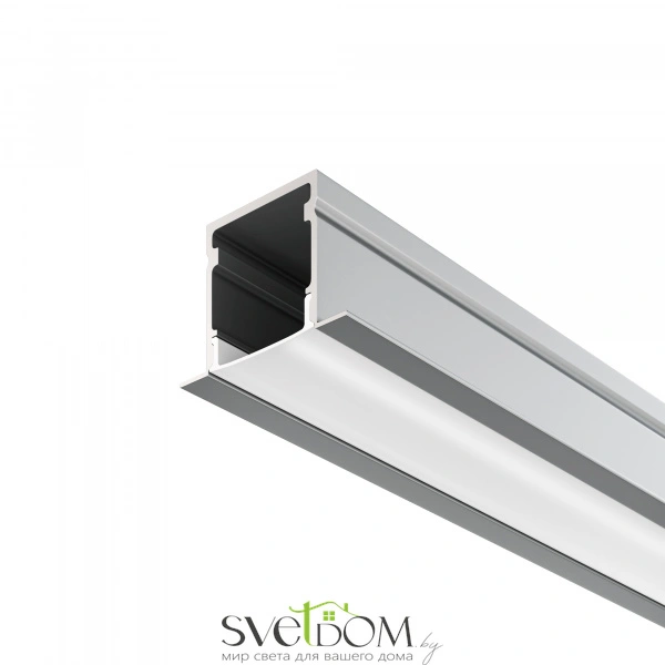 Алюминиевый профиль встраиваемый 27x20 ALM-2720-S-2M