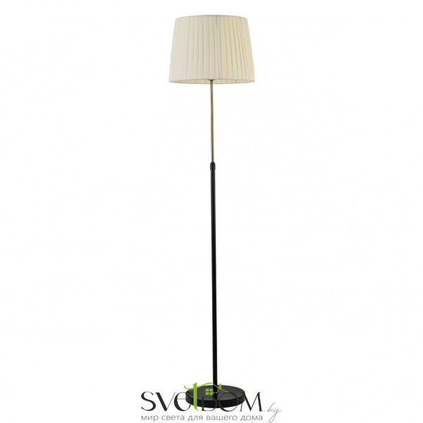 8302/1F MODERNI LN26 519 бронза/черный/бежевый, металл/текстиль Торшер E27 1*60W 220V TUNE
