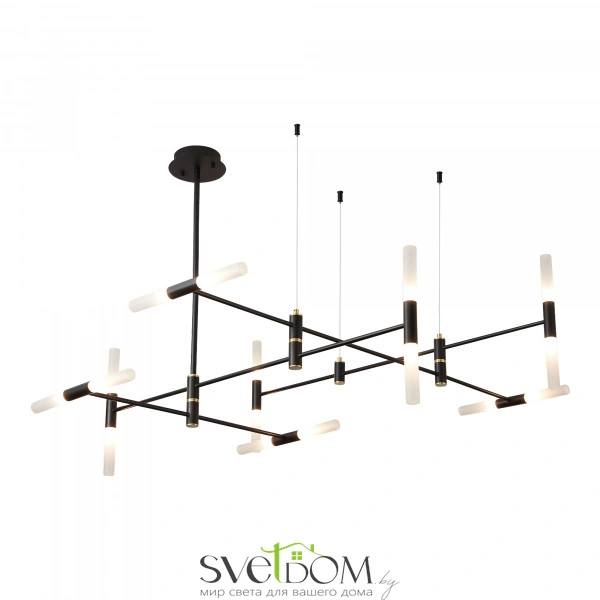 SL1216.403.16 Светильник подвесной ST-Luce Черный/Белый G9 16*5W 4000K RIMINI