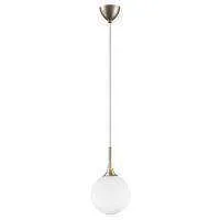 Lightstar 813023 Подвес GLOBO 1х40W E14 champagne gold/white