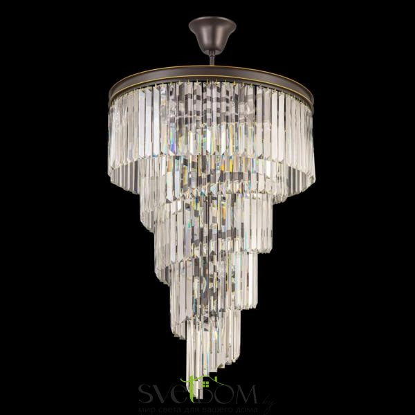 Citilux Мартин CL332171 Люстра хрустальная подвесная Прозрачная