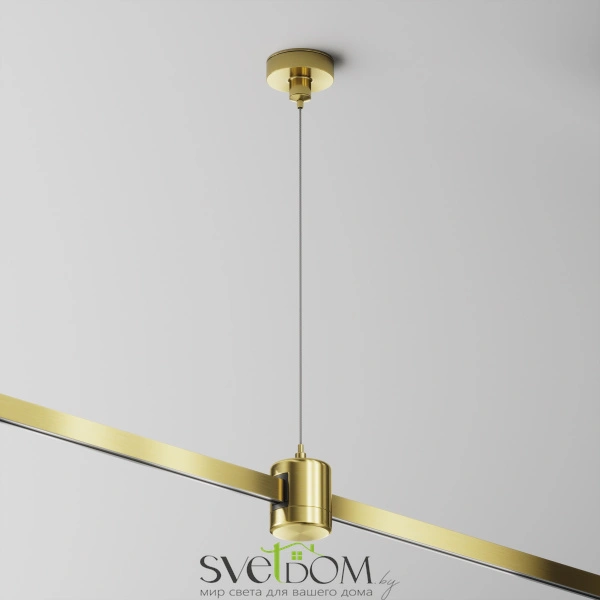 Подвес тросовый Hang с прямым коннектором питания Flarity латунь TRA157SW-IPC1-BS