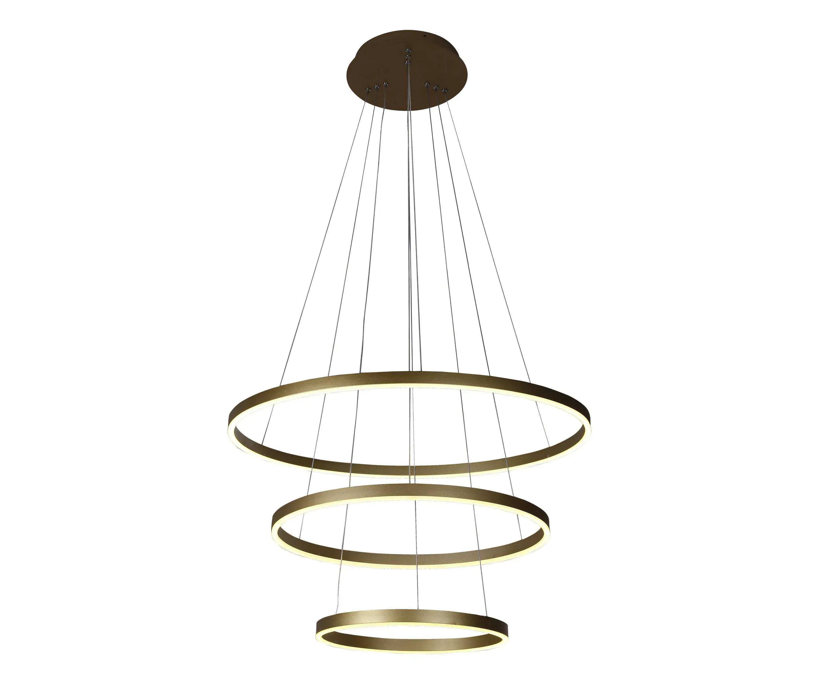 Kink Light 08223,33(3000k) Подвес Тор мат.золото d80+60+40