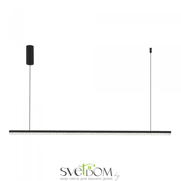 SL1018.423.01 Светильник подвесной ST-Luce черный/прозрачный LED 1*32W 4000K EUCLIDICS