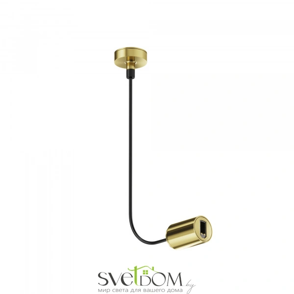 Ввод питания боковой Flarity латунь TRA154C-SB1-BS