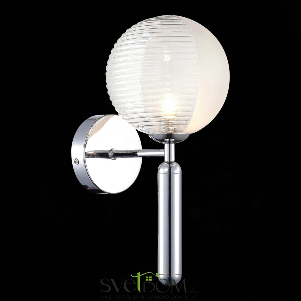 SLE1096-101-01 Светильник настенный Хром/Прозрачный G9 1*5W AVEIRO