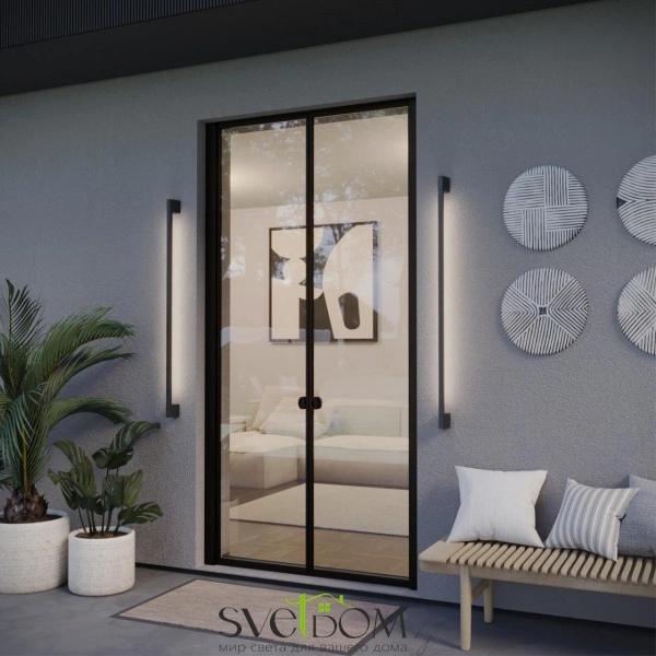 359891 STREET NT25 686 черный Светильник ландшафтный светодиодный IP54 LED 12W 4000К 220-240V VESPERA