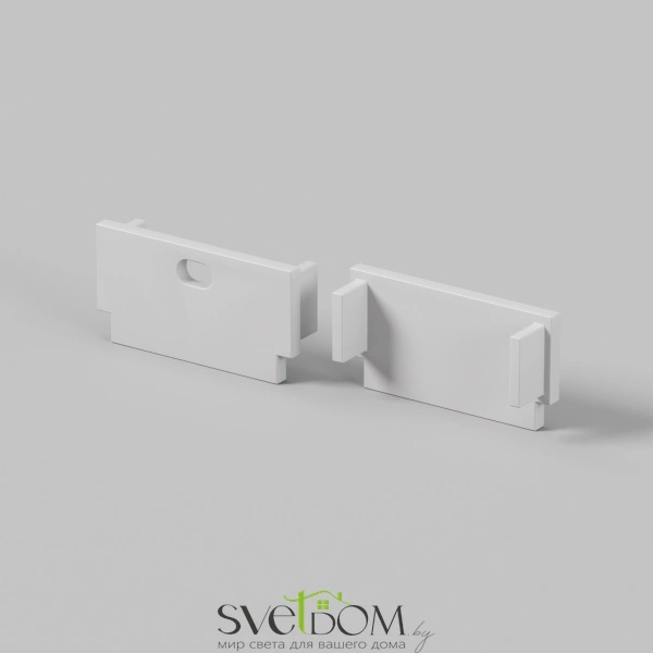 Комплект заглушек (для профиля ALM-6214SB-S-2M/ALM-6214TB-S-2M) 2 шт.