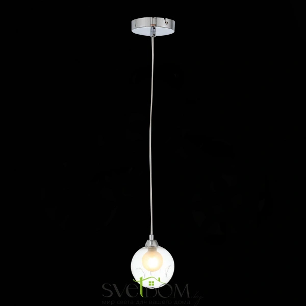 SL431.113.01 Подвес ST-Luce Хром/Прозрачный, Белый G9 1*5W DUALITA
